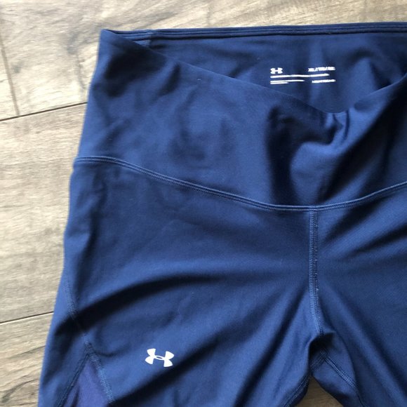 2/$60 Women's Project Rock HeatGear® Armour Ankle Crop XL Navy - Picture 7 of 7